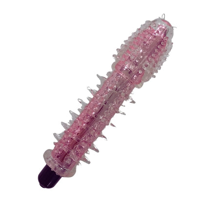 Masajeador con funda desmontable texturizada y flexible de 17 cm