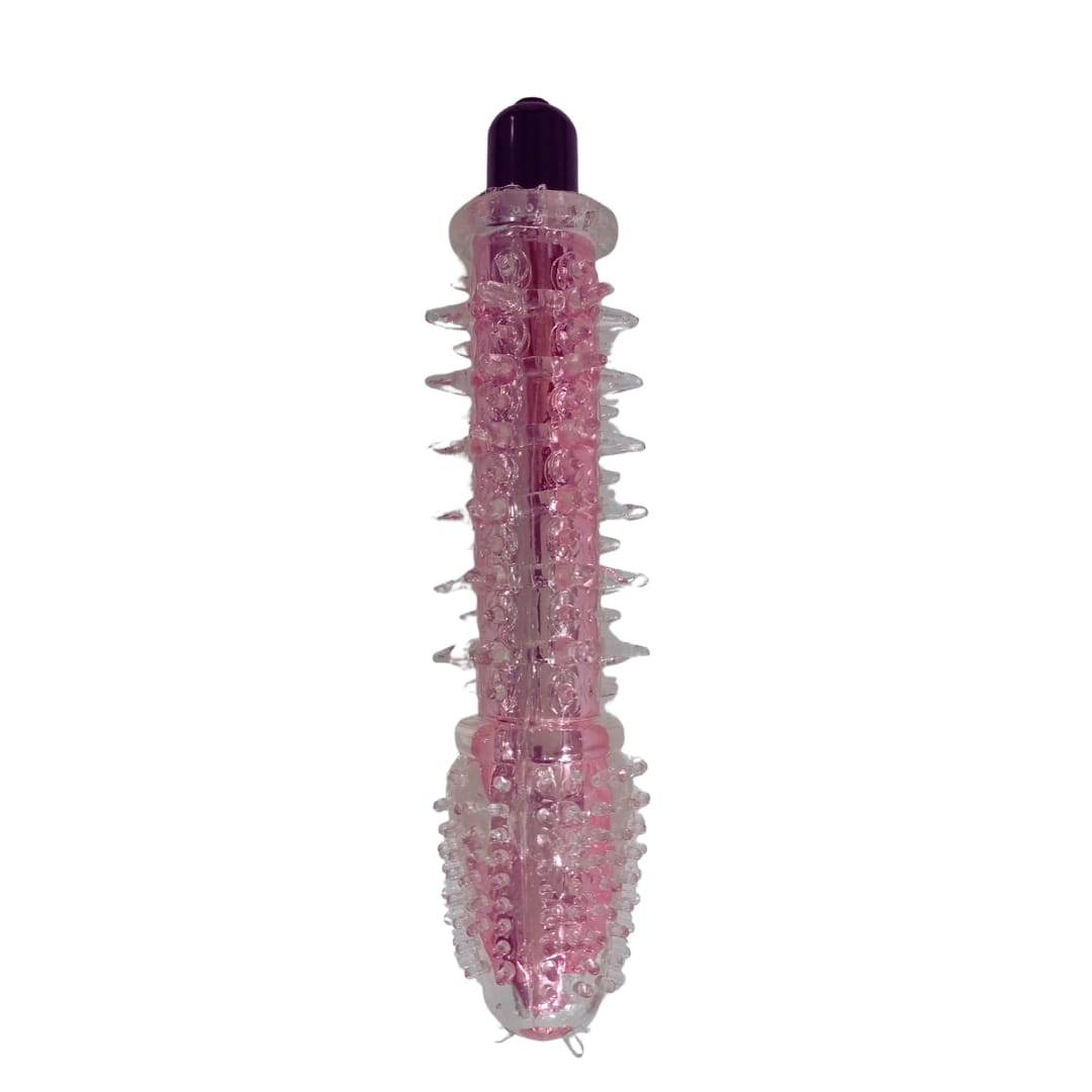 Masajeador con funda desmontable texturizada y flexible de 17 cm