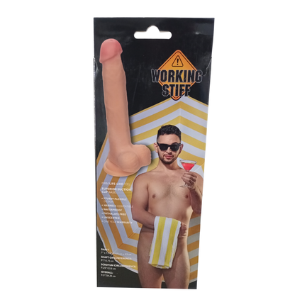 Masajeador Realista Working Stiff Cabana Boy CalExotics 24 cm