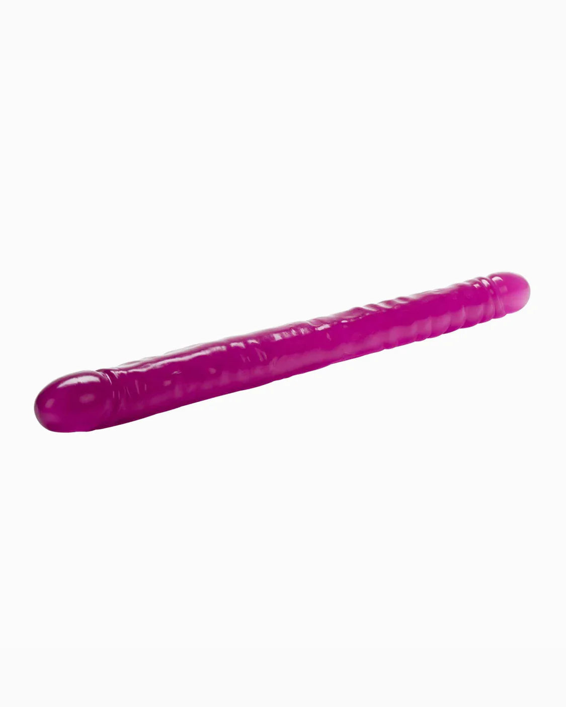 Dildo Doble Flexible en Forma de U con Aroma a Uva – 43.25cm Silicona Médica Resistente al Agua