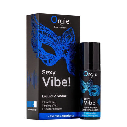 Gel Vibrador Sexy Vibe! Liquid Vibrator Orgie – Extracto Amazónico Vibración y Hormigueo 15 ml