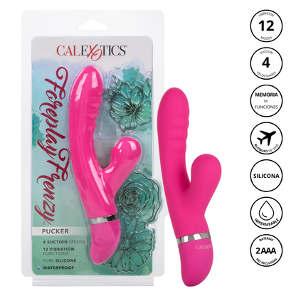 Vibrador con succionador Foreplay Frenzy
