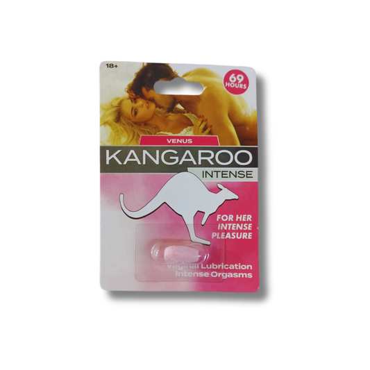Kangaroo Intense Venus – Potenciador Femenino 69 Horas Lubricación y Orgasmos Intensos