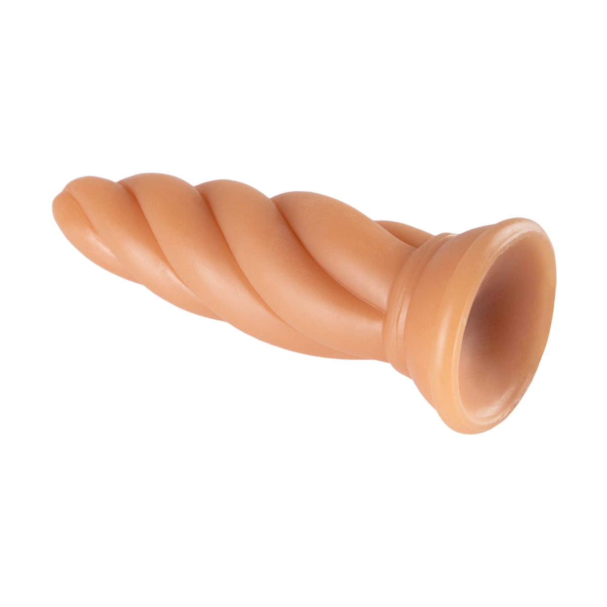 Dildo Espiral con Ventosa