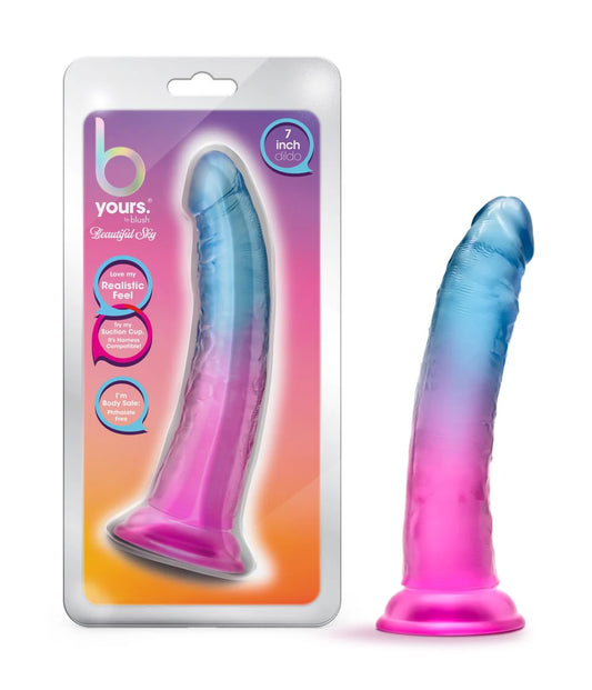 B Yours by Blush® – Dildo Realista Beautiful Sky 19 cm con Ventosa