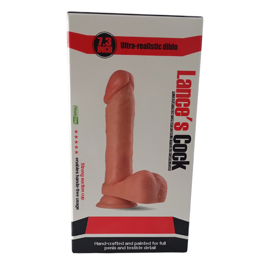 Masajeador Realista de Silicona Médica Premium 19 cm