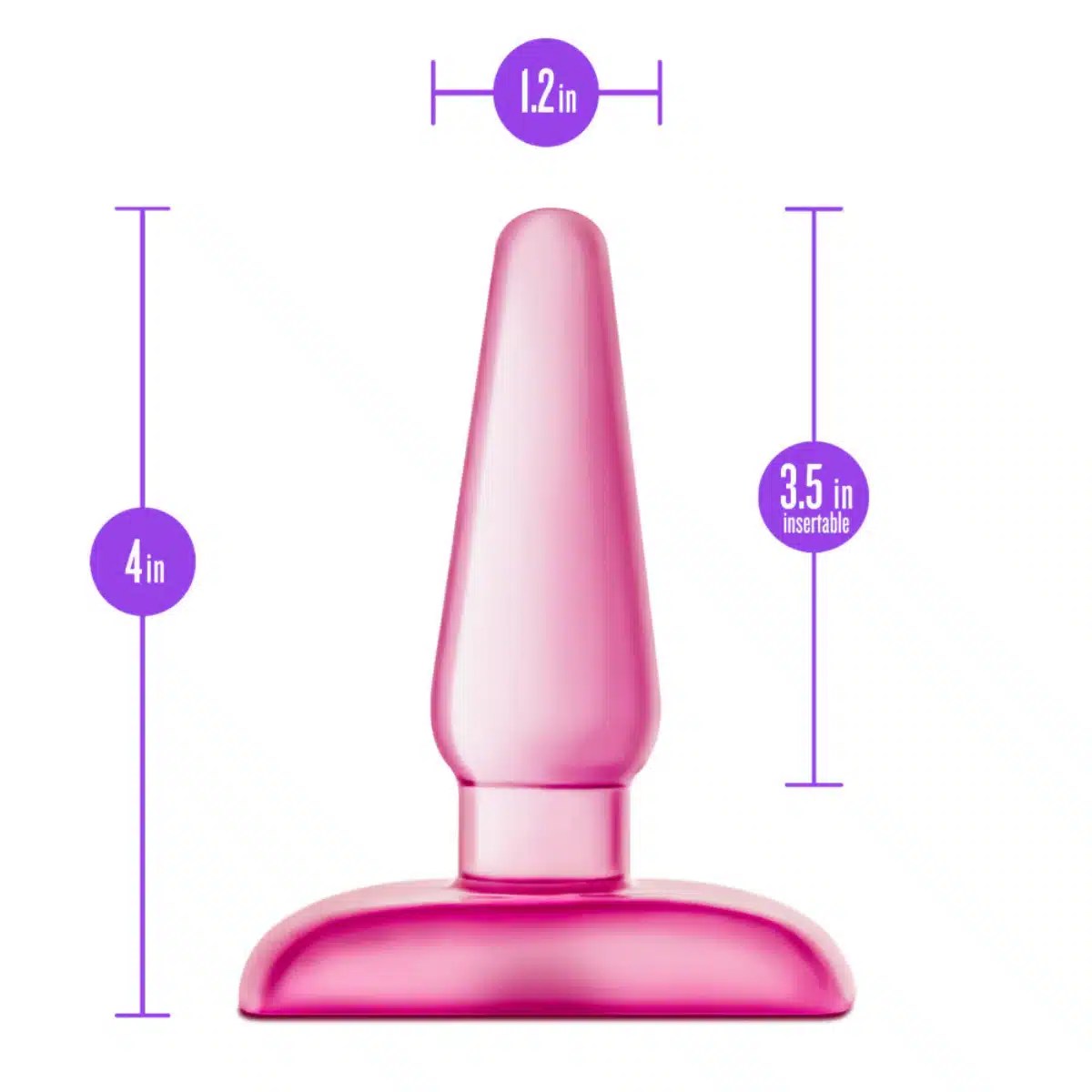 B Yours Eclipse Pleaser Small - Rosa