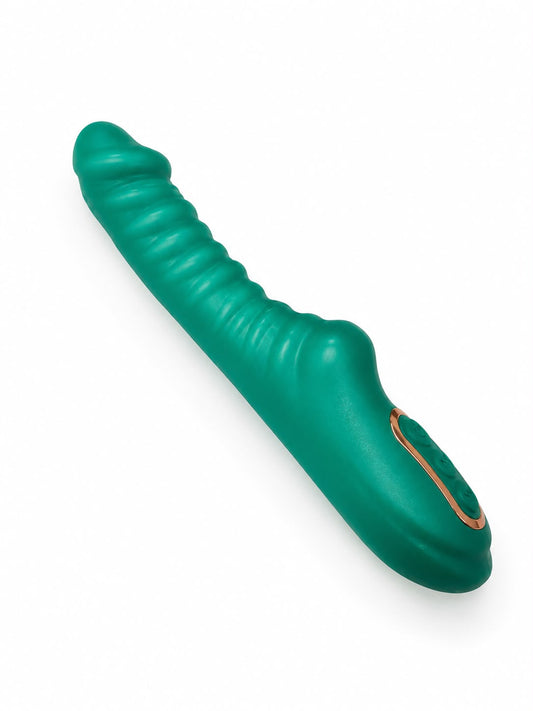 Vibrador Térmico de Silicona con 10 Modos de Vibración