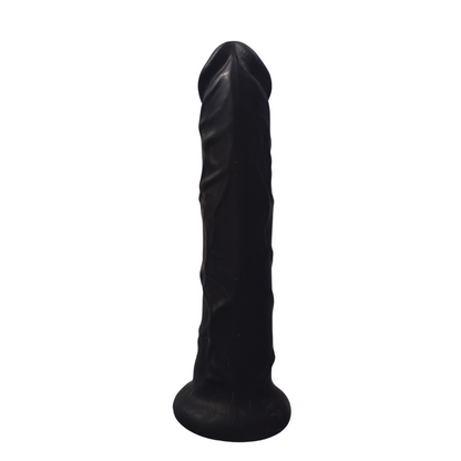 Hot Kisscherry con ventosa negro | 23 cm, insertable 21 cm, ancho 6 cm