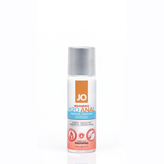 JO H2O Anal Warming - Lubricante Anal Caliente a Base de Agua 60ml