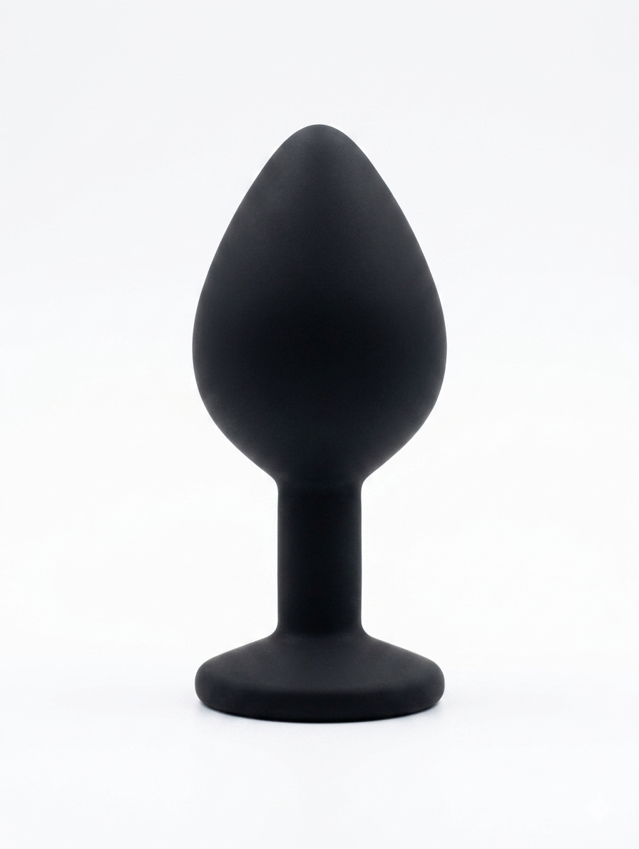 Plug con Perla Desmontable Talla Mediana