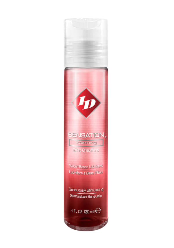 Lubricante Caliente ID Sensation – Efecto Calor Progresivo Base Agua Compatible con Juguetes y Látex