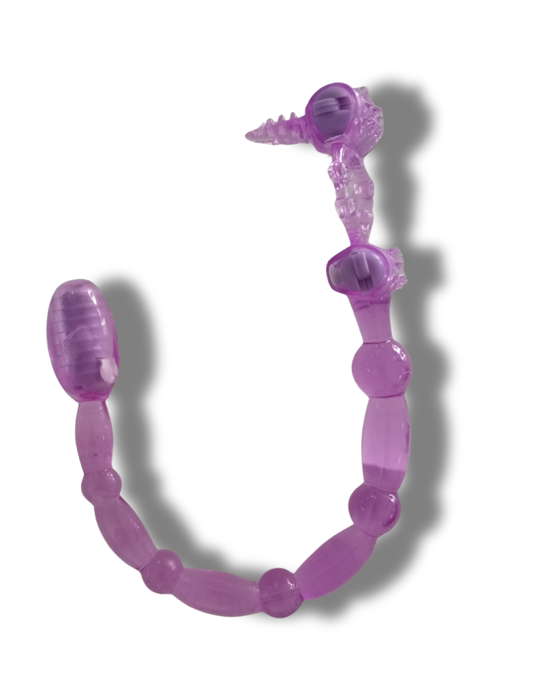 Plug Anal Vibrador Extreme Scorpion con Anillo Peneano – Triple Motor 40 Min Silicona Premium