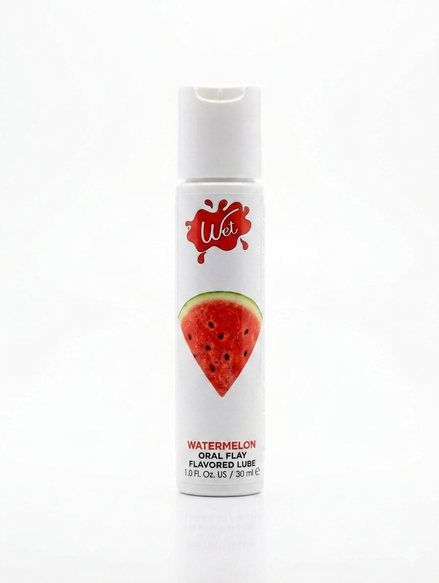 Lubricante Wet Oral Play con Sabor a Base de Agua 30ml