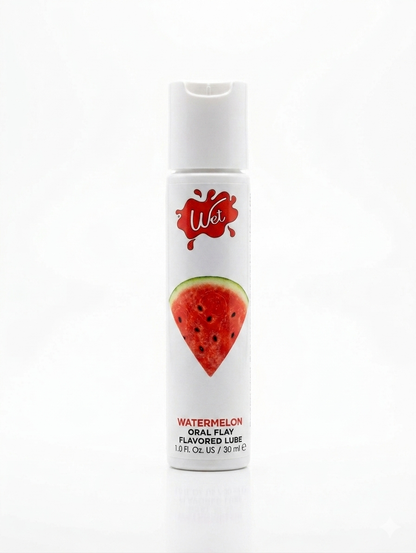 Lubricante Wet Oral Play con Sabor a Base de Agua 30ml