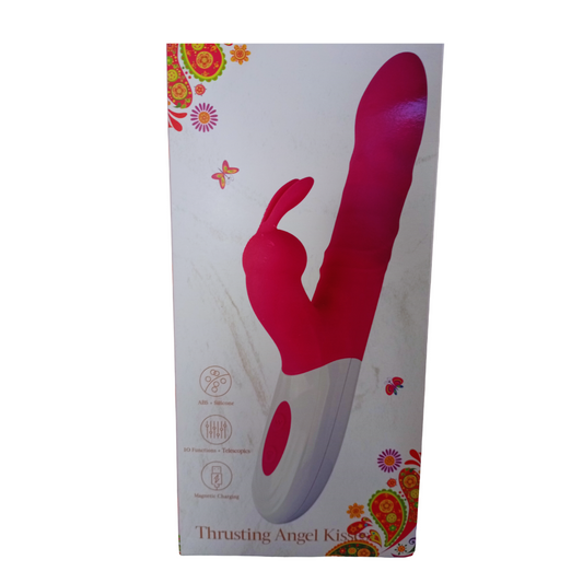 Vibrador Conejito Pearl Rabbit – Perlas Rotatorias Doble Estimulación Clítoris y Punto G Silicona Médica