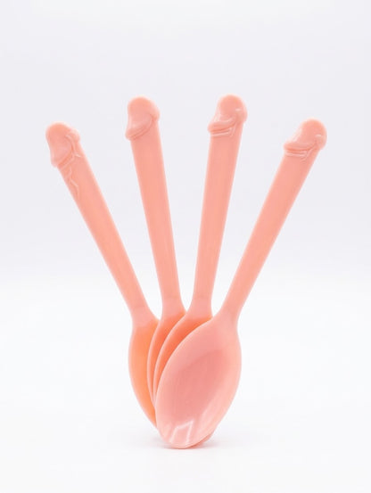 Cubiertos para fiestas con diseño divertido, paquete de 6