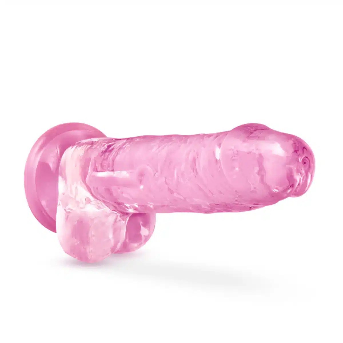 Blush Naturally Yours - Dildo Crystalline 7 Pulgadas Rosa