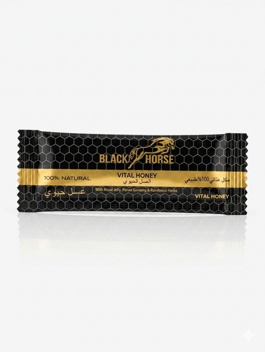 Black Horse Vital Honey - Suplemento Natural para Hombre