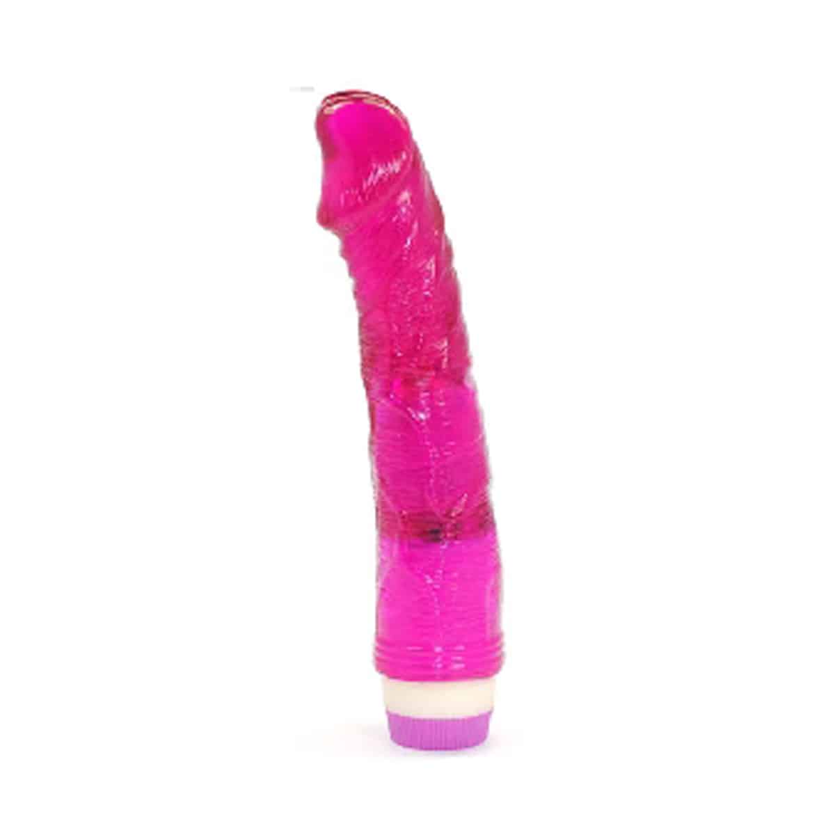 Fantasy Waves of Pleasure - Vibrador Realista Rosa con Vibración Gradual