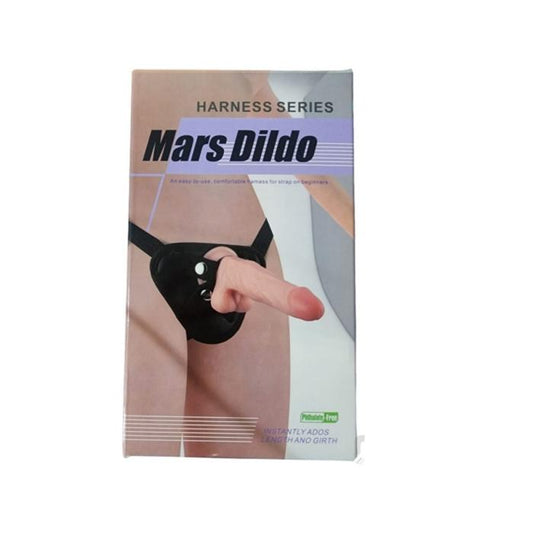 Dildo Realista Con Ventosa Y Arnes Desmontable Y Correa Mars