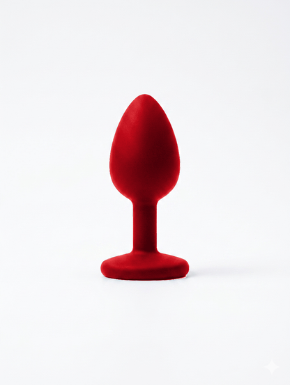 Plug Anal de Silicona Negro Talla S