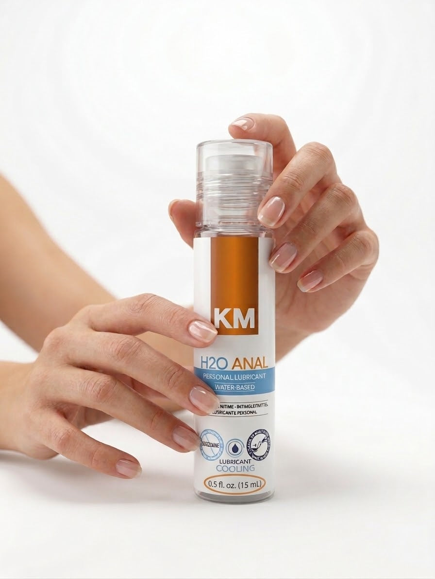 KM H2O Anal Lubricante Refrescante Base Agua 30 ml