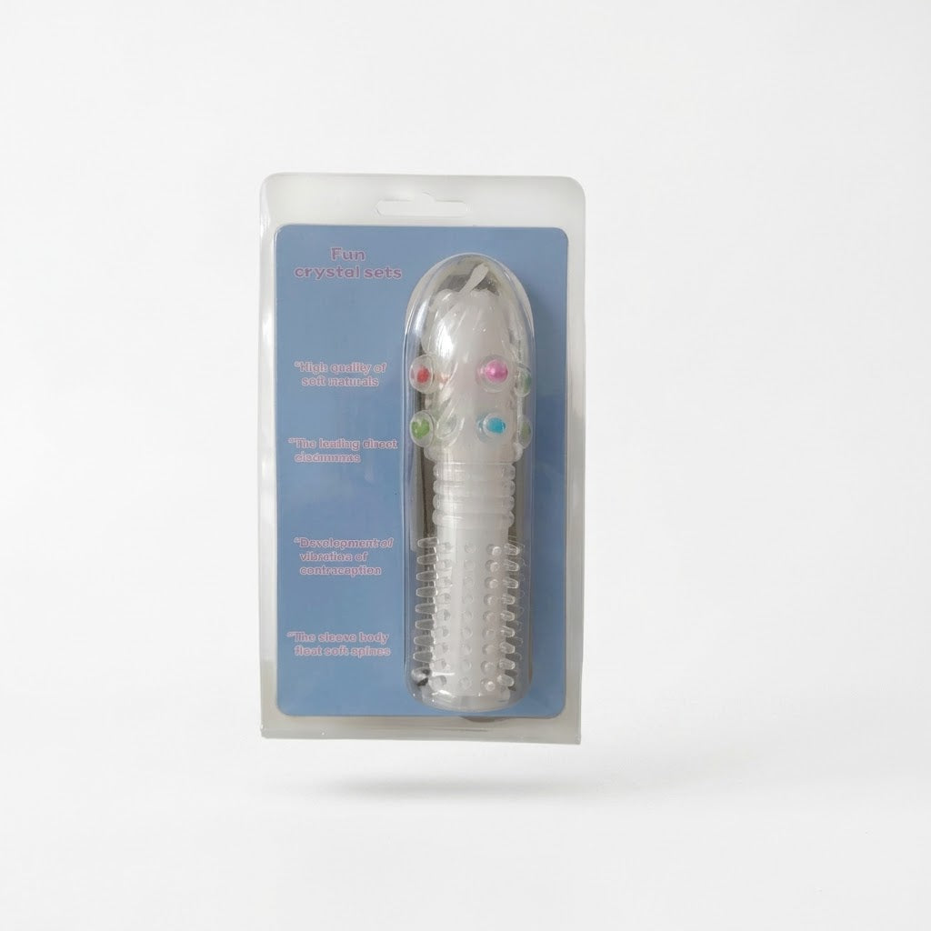 Funda Extensora Fun Crystaisers con Perlas Estimulantes Talla Universal