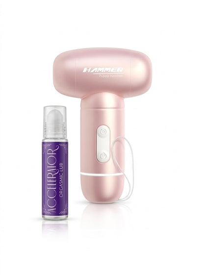 Kit Succionador 2 en 1 con Lengua y Succión + Lubricante Acelerador de Orgasmo