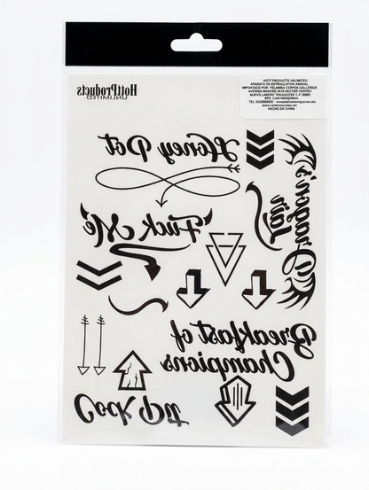 Tatuajes Temporales Adultos - Hott Products