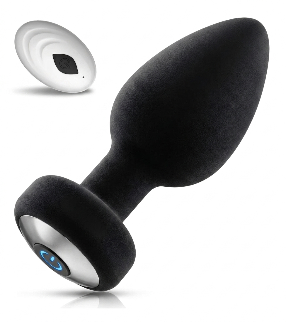 Plug Anal Vibrador con Control Remoto Inalambrico