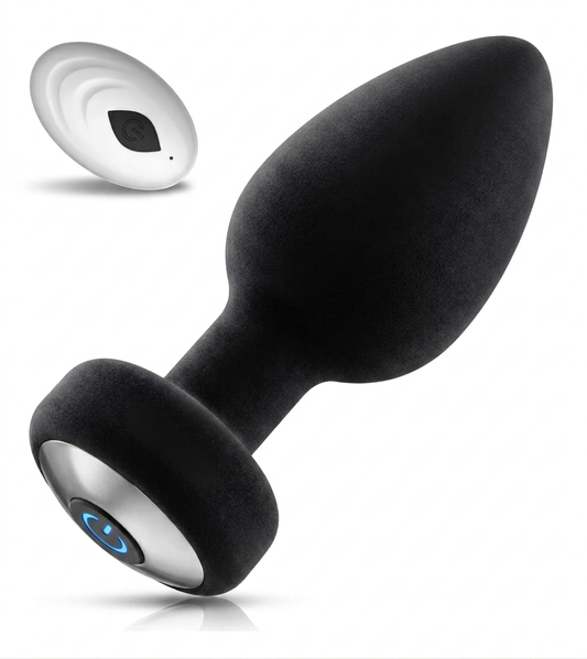 Plug Anal Vibrador con Control Remoto Inalambrico