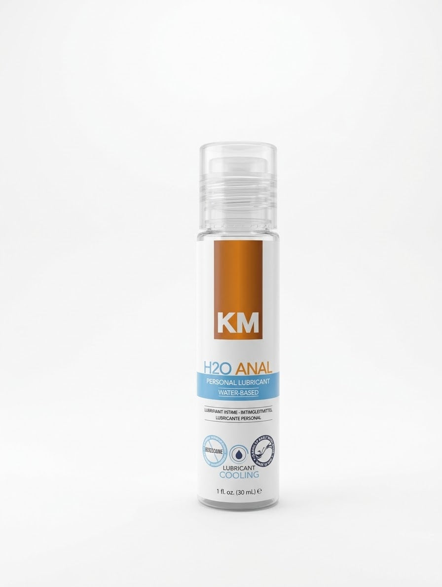 KM H2O Anal Lubricante Refrescante Base Agua 30 ml