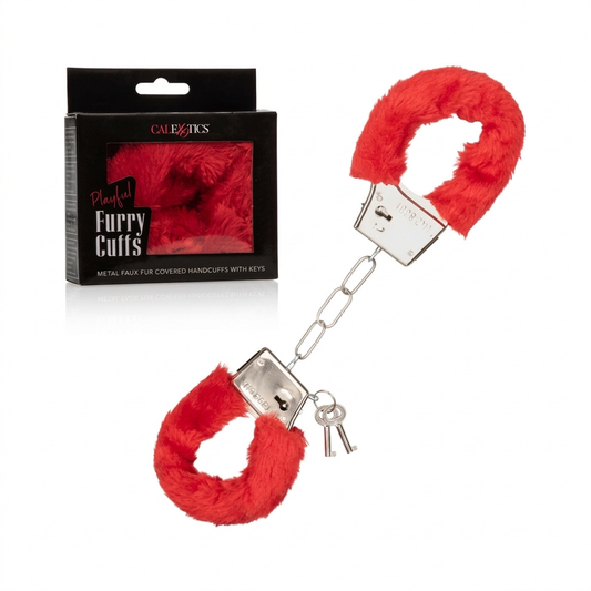 Esposas de Peluche Playful Furry Cuffs - CalExotics