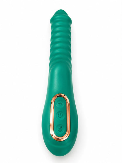Vibrador Térmico de Silicona con 10 Modos de Vibración