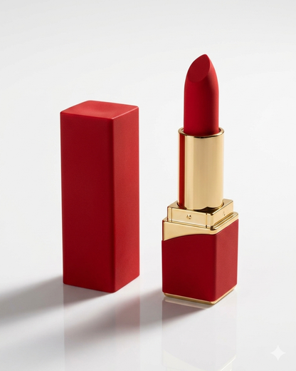 Lápiz Labial Vibrador Discreto Recargable con Carga Magnética