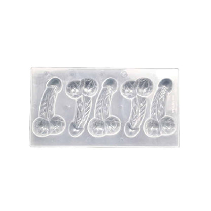 Molde de Silicona Fálico para Repostería y Hielo