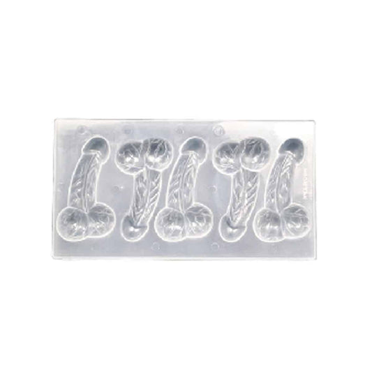 Molde de Silicona Fálico para Repostería y Hielo