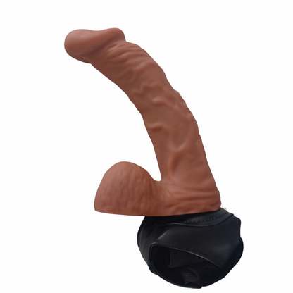 Arnés con Dildo de Silicona Premium Médica Textura Realista 4D