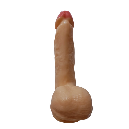 Dildo Realista Flexible - Silicona Premium Médica