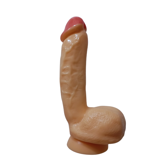 Dildo Realista Flexible - Silicona Premium Médica
