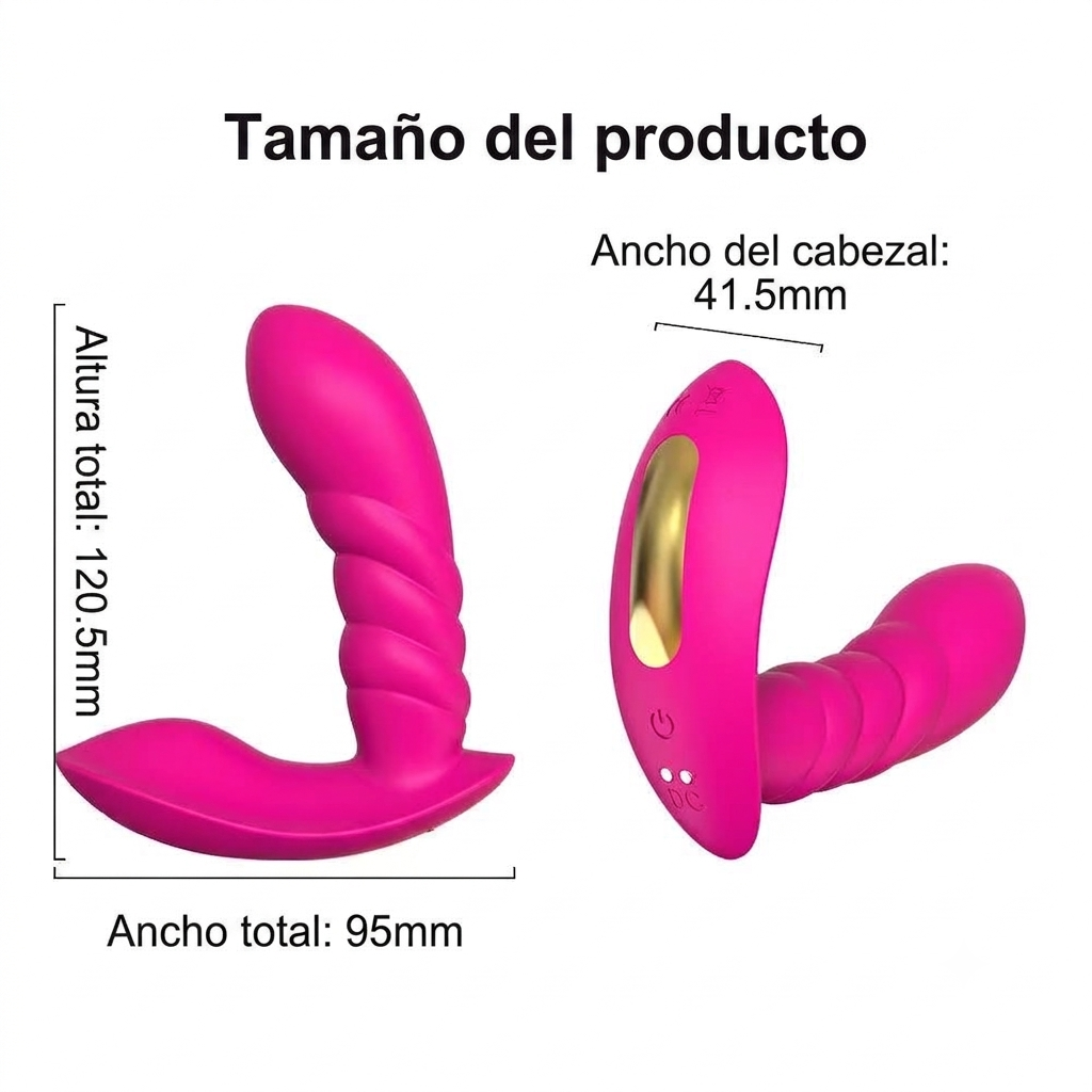 Vibrador Vestible con Control por App