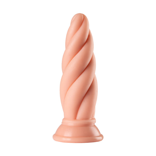 Dildo Espiral con Ventosa