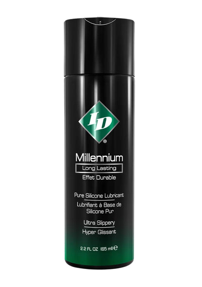 Lubricante a Base de Silicona ID Millennium – Ultra Duradero Resistente al Agua Apto para Masajes
