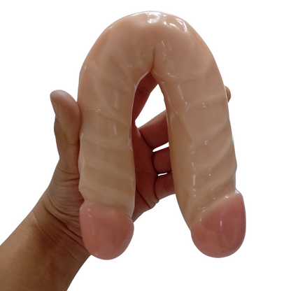 Dildo Doble Cabeza Realista 30 cm