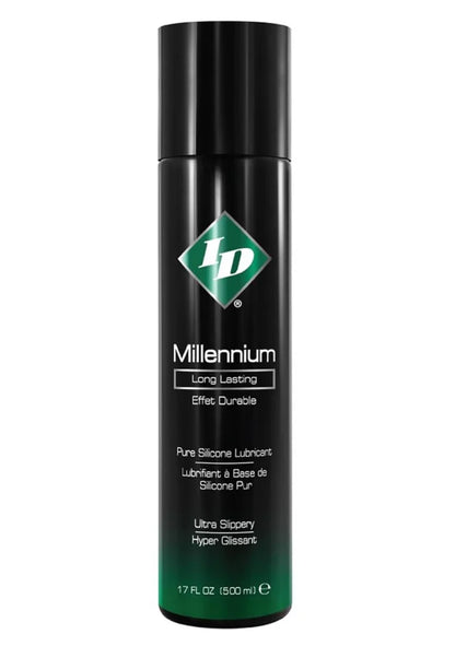 Lubricante a Base de Silicona ID Millennium – Ultra Duradero Resistente al Agua Apto para Masajes